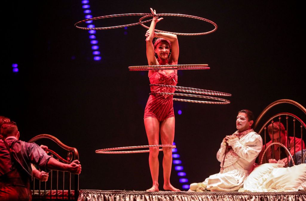 Der Cirque du Soleil mit „Corteo“ in der Stuttgarter Porsche-Arena