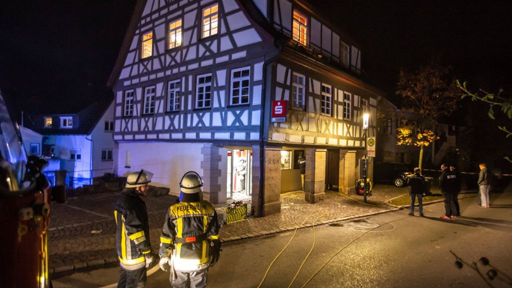 Nach Sprengung von Geldautomat in Schlaitdorf: Höhe des Schadens steht fest