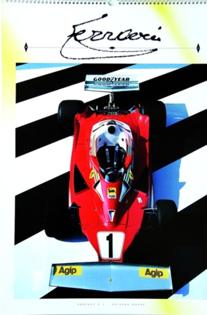 Titelseite des Ferrari-Kalenders 1991
