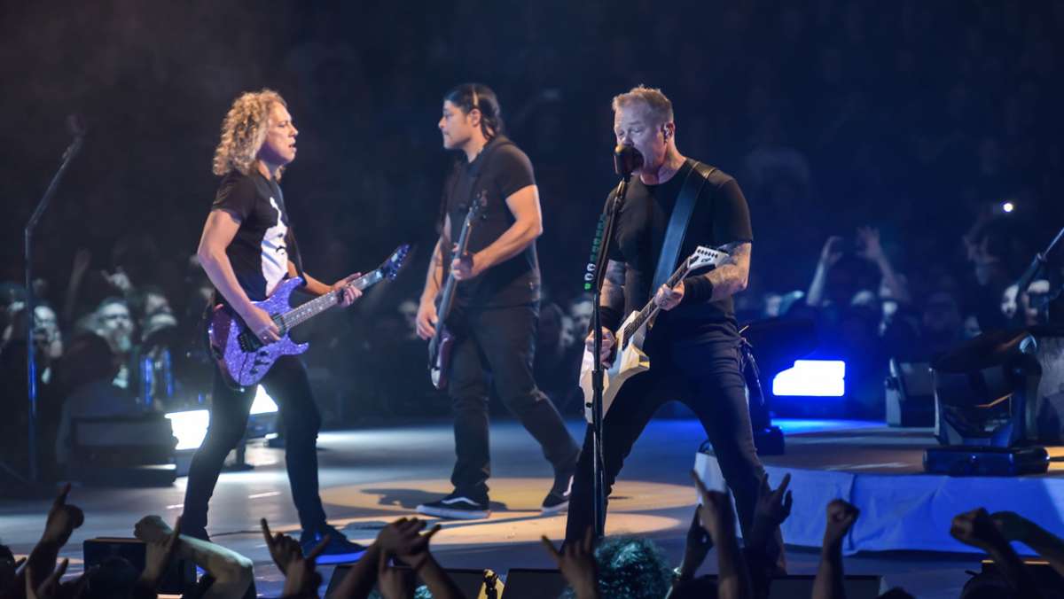 Metallica: Live-Album an der Spitze der Charts