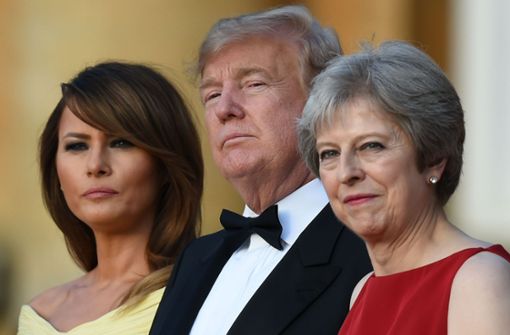 US-Präsident fällt Theresa May in den Rücken