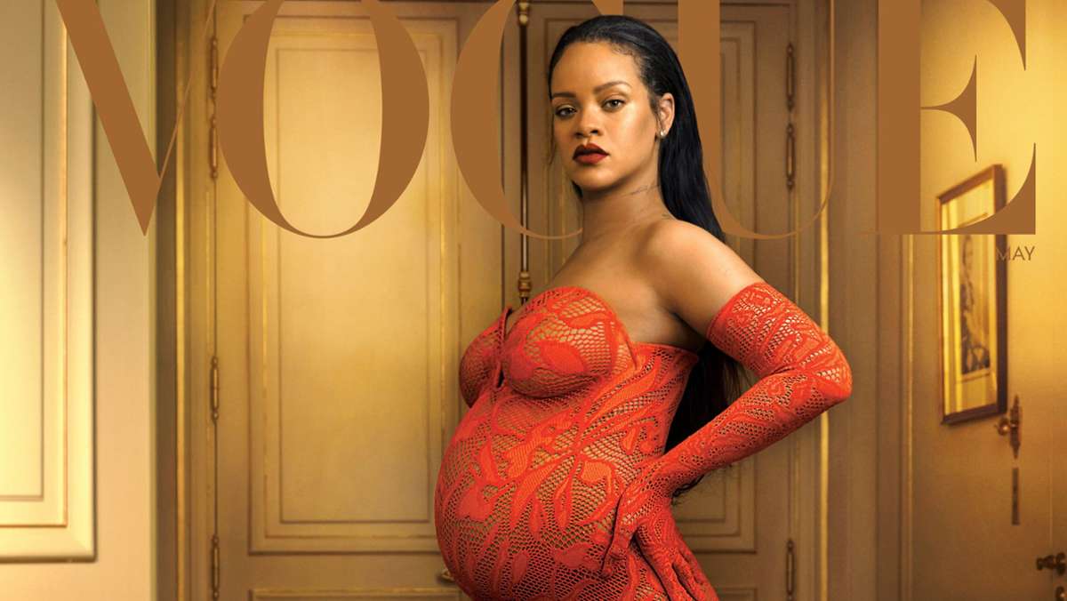 Schwangere Rihanna auf der „Vogue“: „Mein Körper leistet gerade unglaubliche Dinge“
