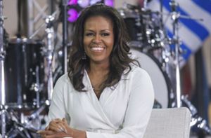 Michelle Obama zeigte sich nun von ihrer musikalische Seite Foto: AP/Charles Sykes