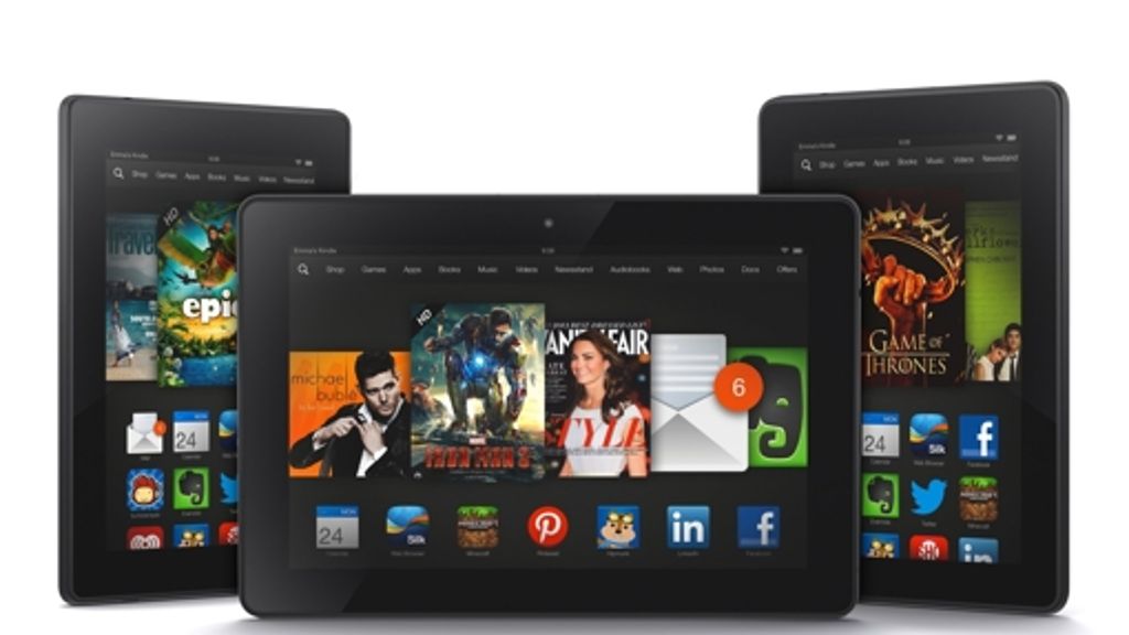Amazon Kindle Fire HDX: Neue Tablets zum Kampfpreis