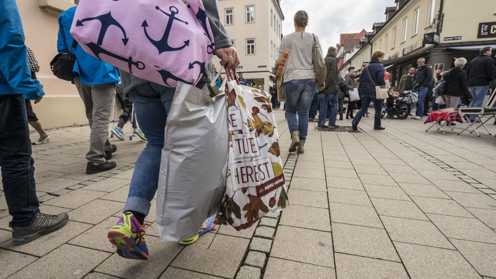 Verkaufsoffener Sonntag in Ludwigsburg: Märzklopfen in der Innenstadt