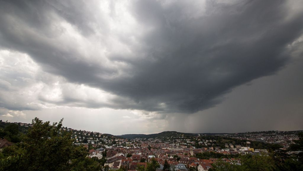 Wetter in Stuttgart: Nach der Hitze kommt das Unwetter
