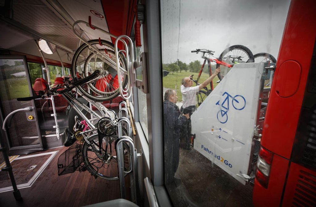 fahrrad im bus mitnehmen