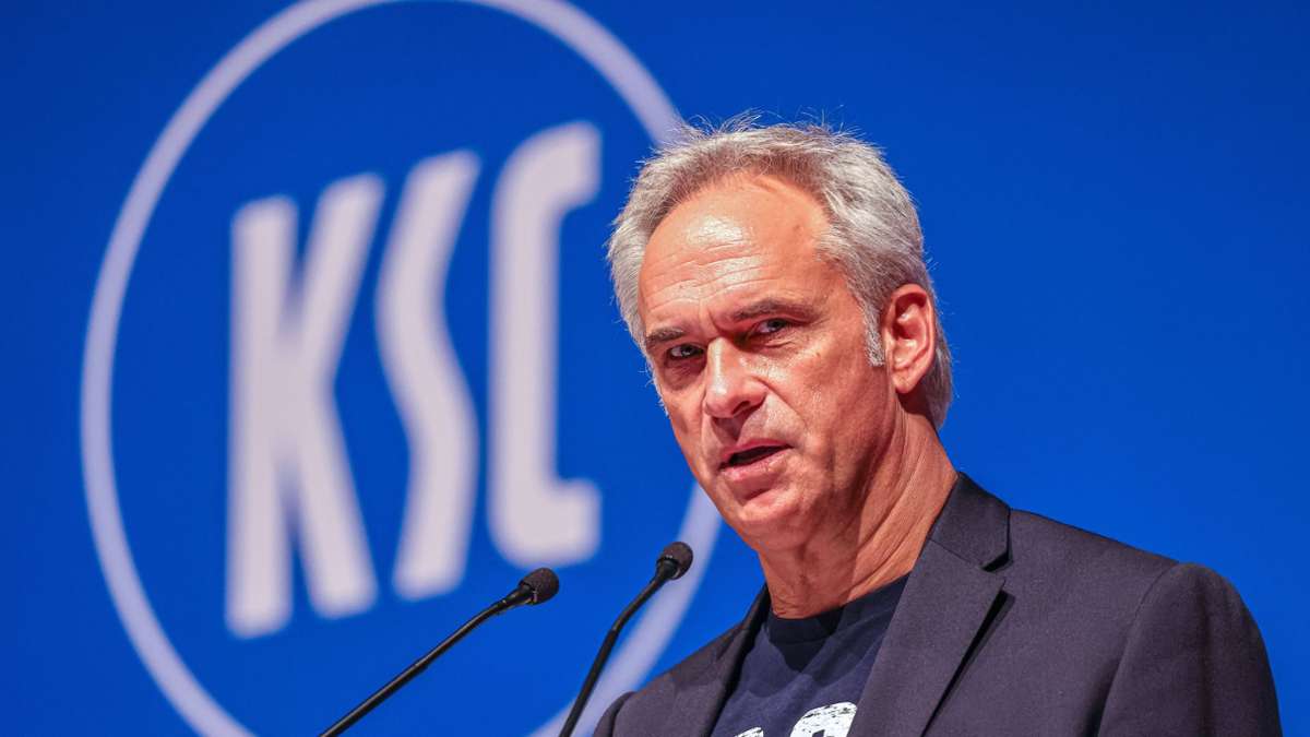 Turbulenzen beim KSC: Vizepräsident Müller droht Abwahl