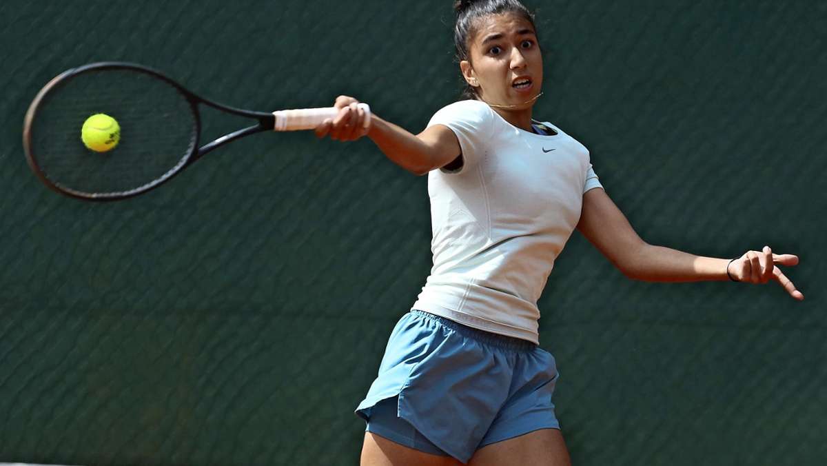 Tennis Jugend-Cup in Renningen: Eine Iranerin aus Istanbul sucht ihren Weg nach Paris