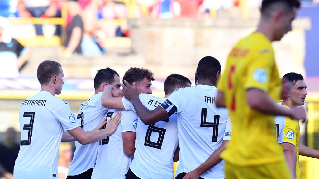 U21-Fußball-EM: Deutschland nach Kraftakt im Finale