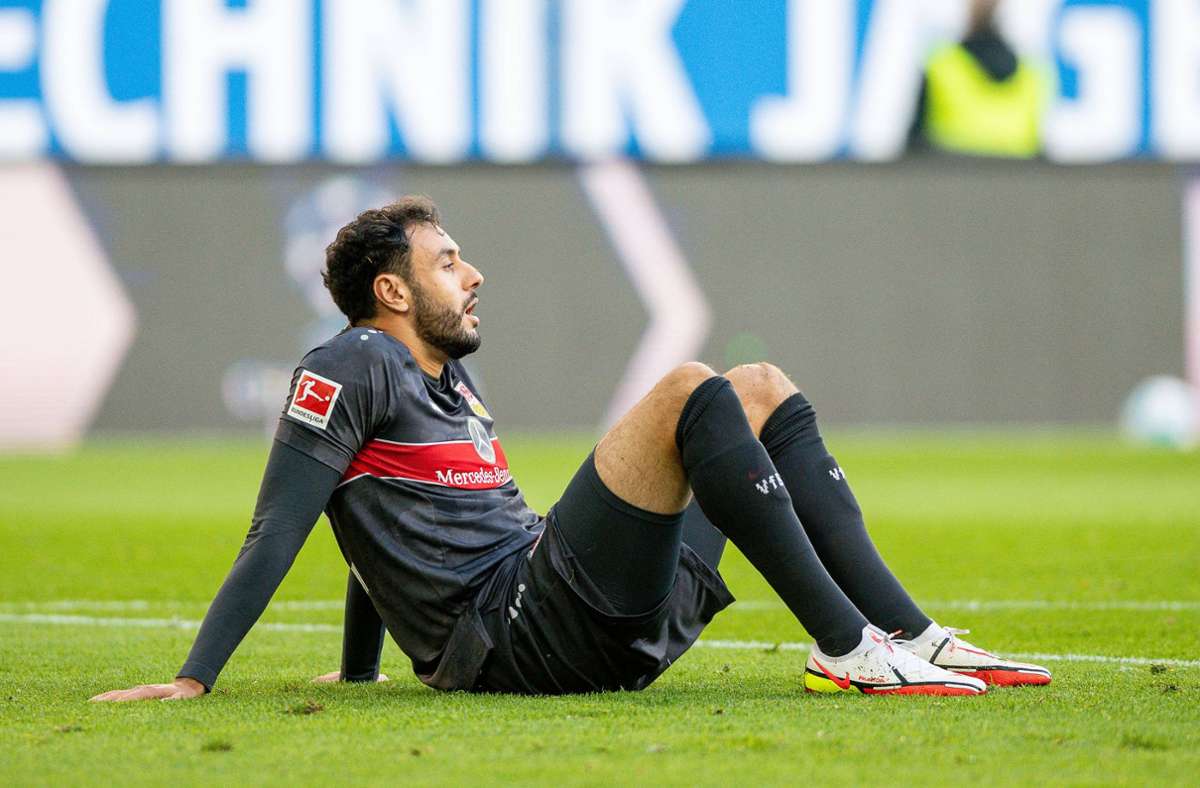 Hamadi Al Ghaddioui fällt beim VfB Stuttgart aus. Foto: imago images/Eibner