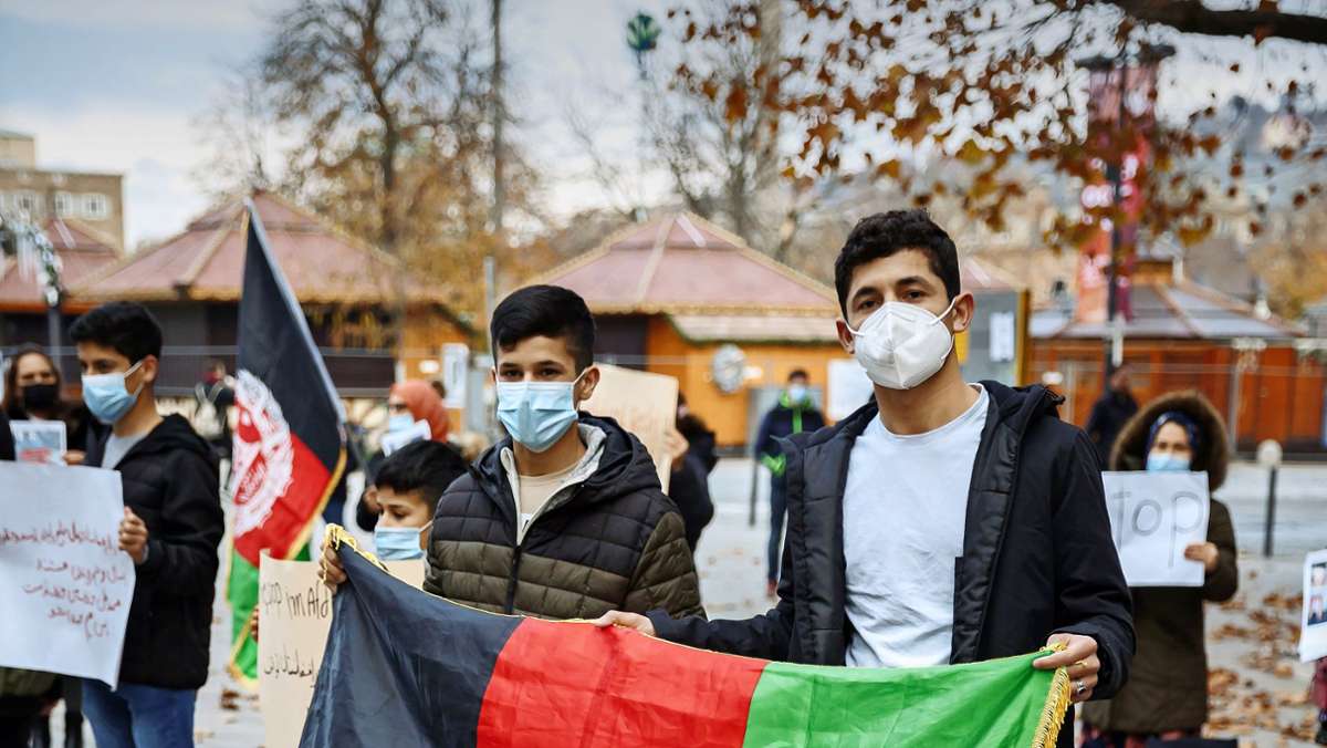 Kundgebung in Stuttgart: Hilferuf aus Afghanistan