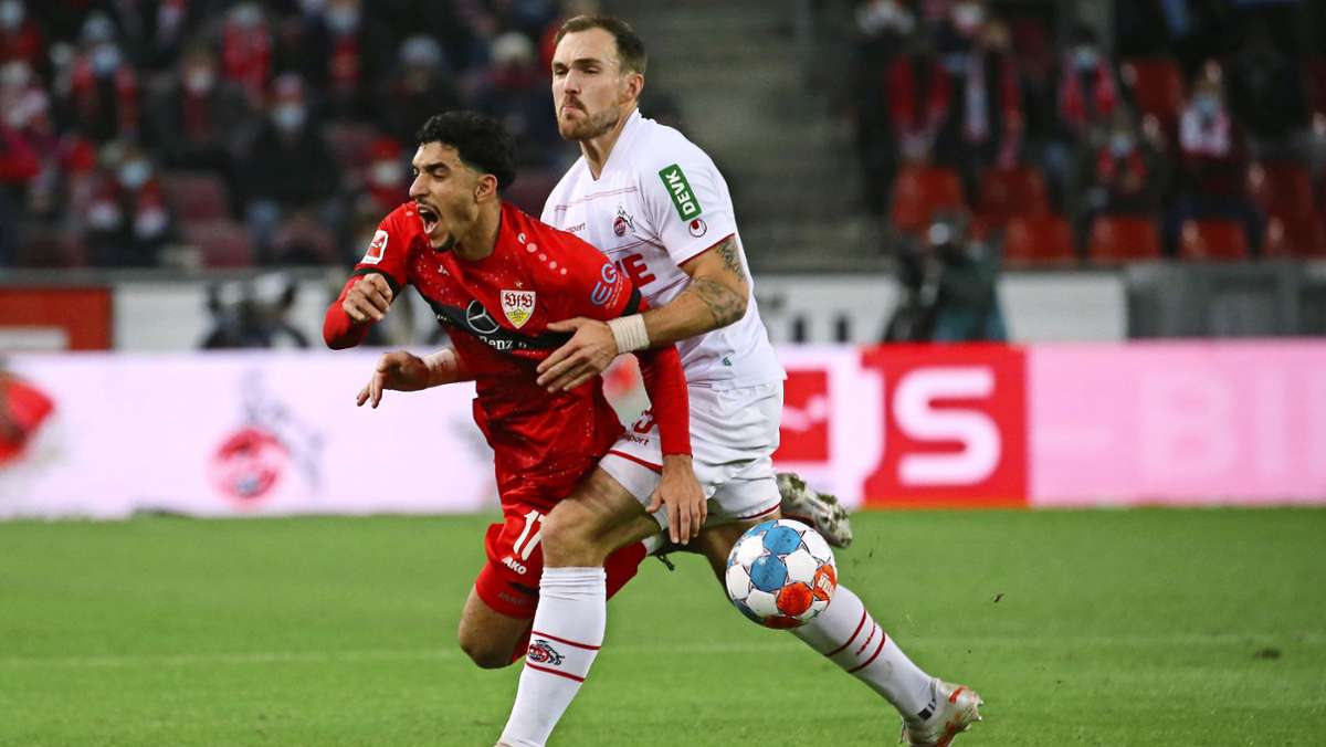  Zum Abschluss der Vorrunde verliert der VfB Stuttgart mit 0:1 bei den Rheinländern und geht aus guten Gründen mit der Hypothek von nur 17 Punkten in die Rückrunde. 