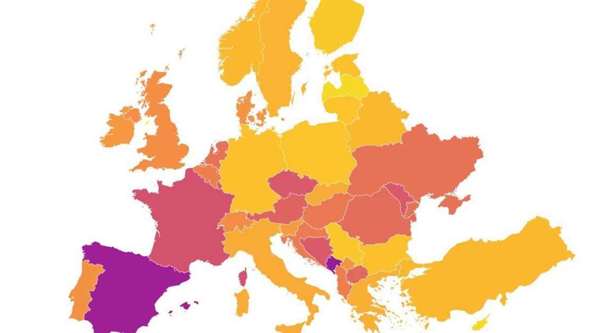 Zahlen zum Coronavirus: Corona – der aktuelle Stand weltweit und in Europa