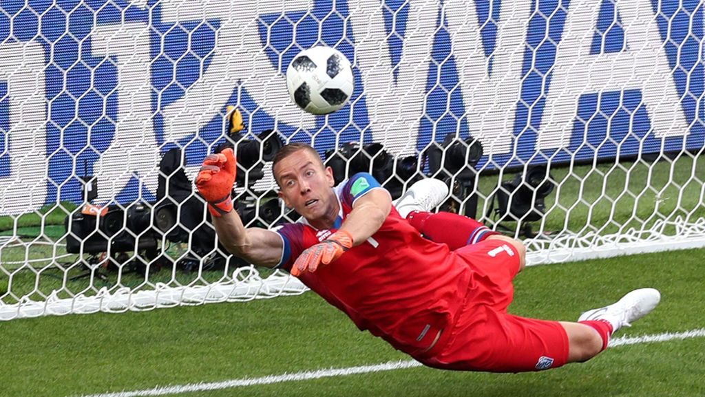 WM 2018: Islands Torhüter Halldórsson studierte Messis Elfmeter