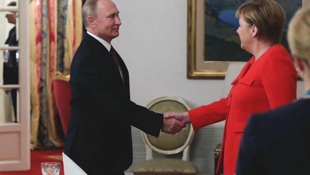 Angela Merkel auf dem G20-Gipfel: Kanzlerin spricht mit Putin über Ukraine-Krise