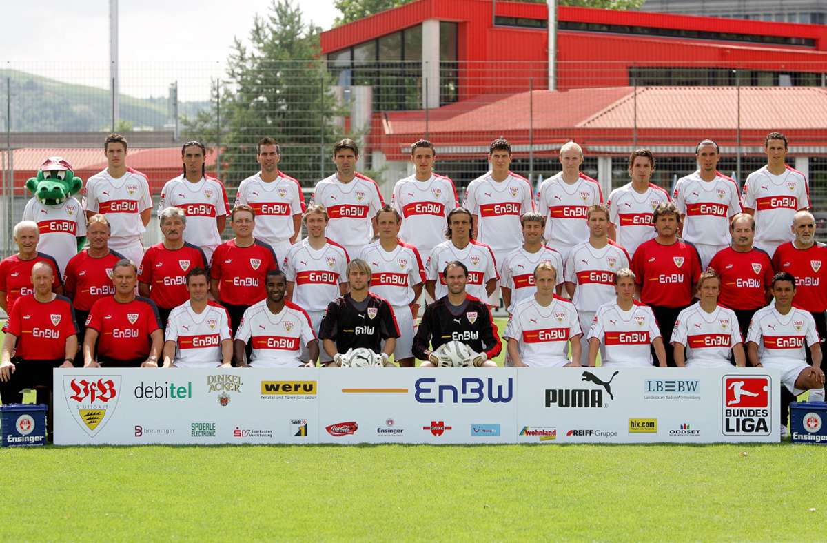 Der Mister beim VfB – aber nicht besonders lange. In der Saison 2005/2006 übernahm später Armin Veh.