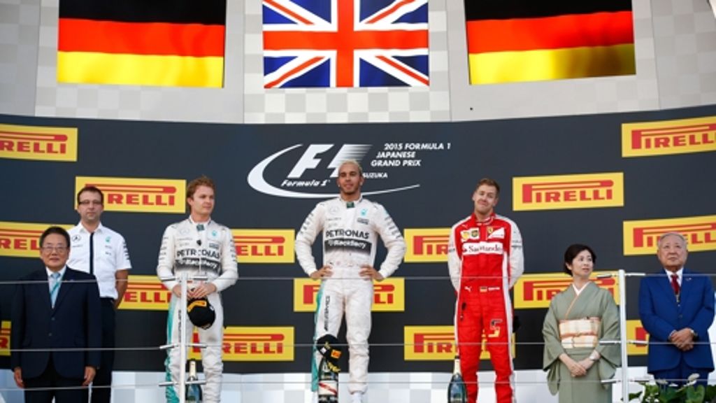 Formel 1 in Japan: Hamilton fährt mit Mercedes zum Sieg