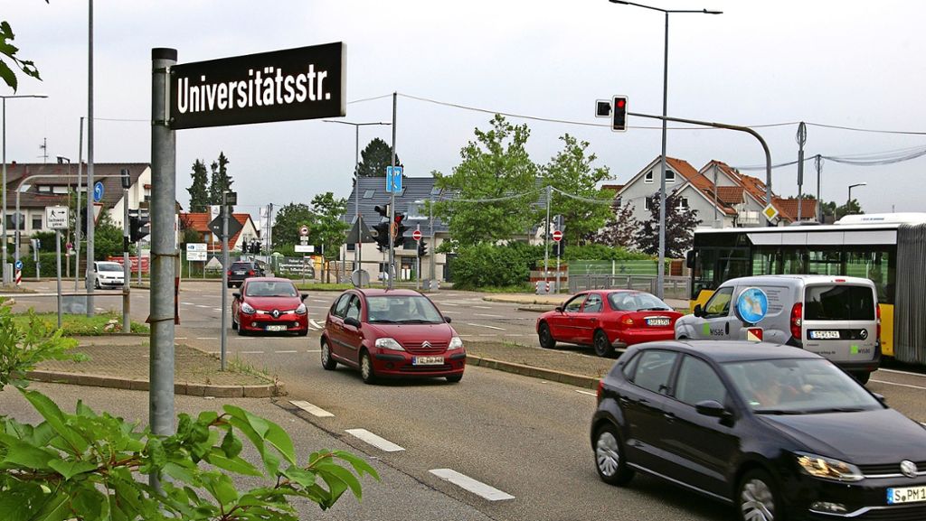 Bezirksbeirat in Stuttgart-Vaihingen: Politiker fordern Halteverbot an der Universitätsstraße
