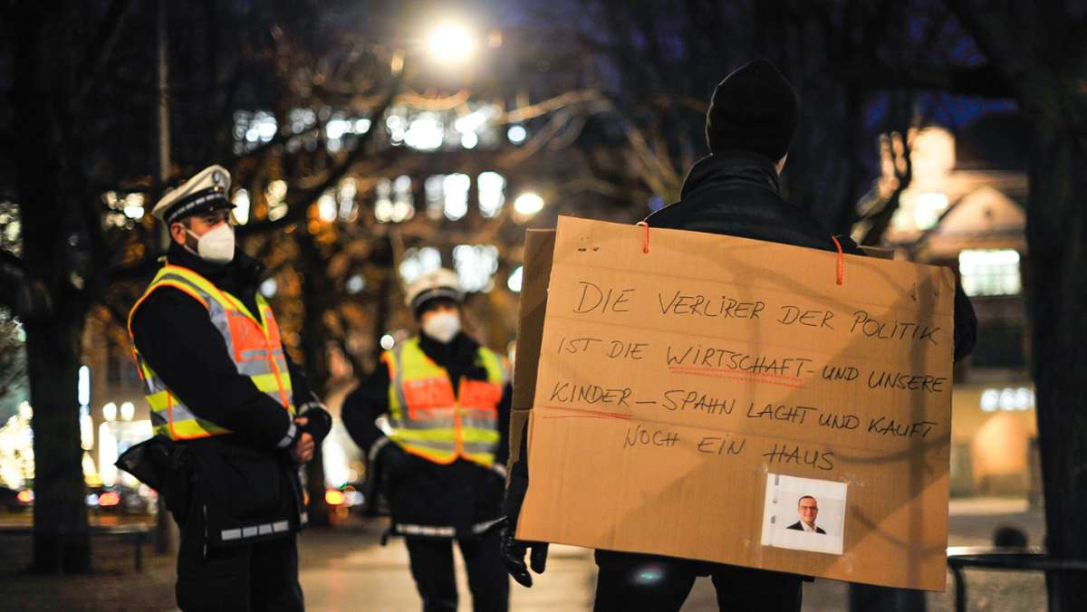 Verbot in Ludwigsburg: Keine Demo für  Coronagegner