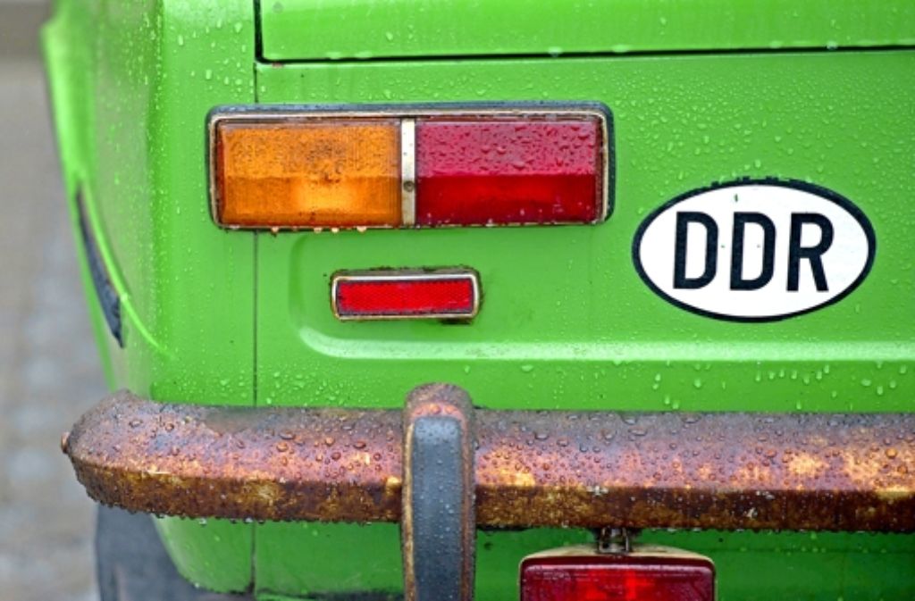 Ein Auto mit  DDR-Kennzeichen: heute ein Fall für „Ostalgiker“ Foto: dpa