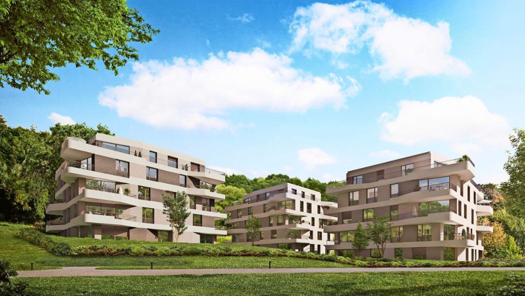 Sickstraße in Stuttgart-Ost: 48 Wohnungen entstehen am Park der Villa Berg