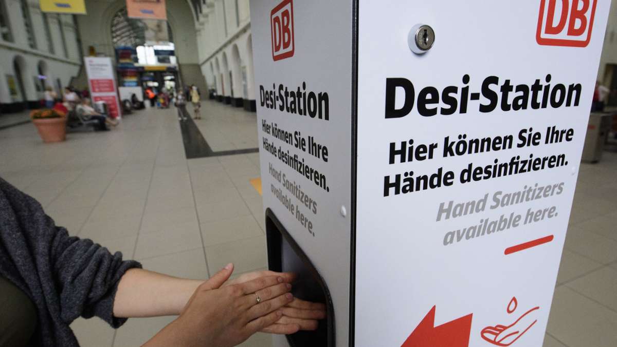 Coronavirus in Dresden: Bahn testet Reinigung mit speziellem UV-Licht