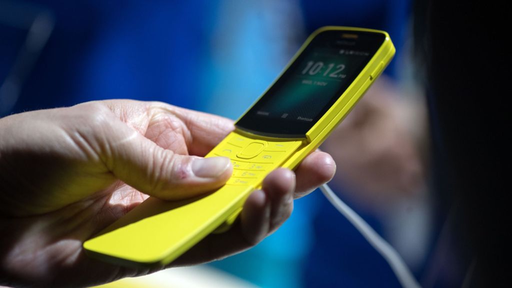 Nokia 8110 4G: Retro-Handy feiert knallgelbes Comeback