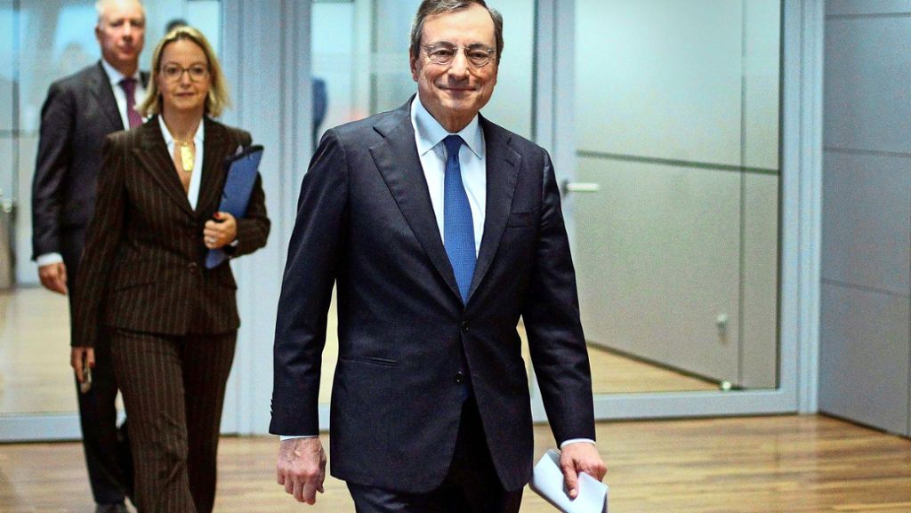 Abschied von der EZB: Draghi ist mit sich im Reinen