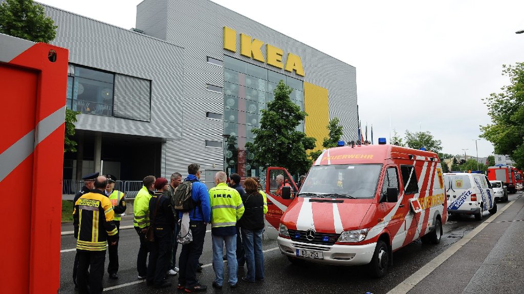 Sindelfingen : Ikea-Möbelhaus nach Gasalarm wieder geöffnet