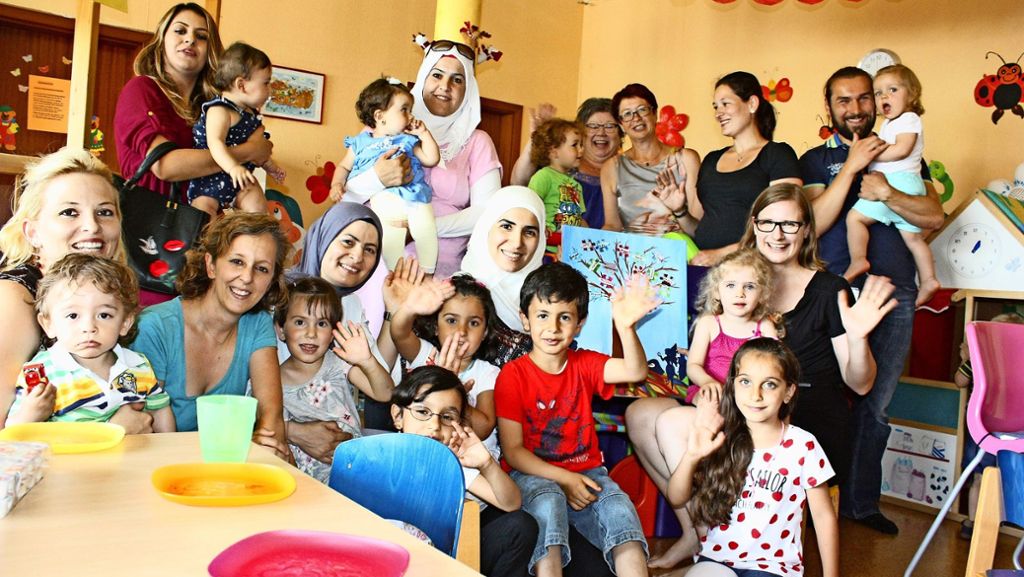 Integration in Leinfelden-Echterdingen: Hier krabbeln Kinder aller Kulturen