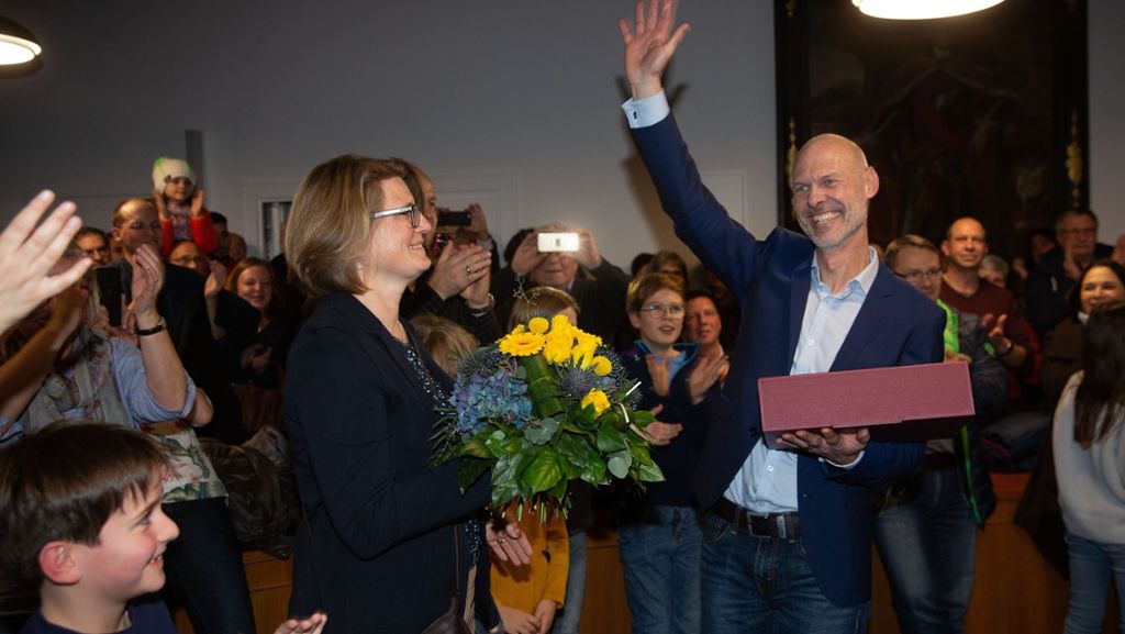 Oberbürgermeisterwahl in Kirchheim: Pascal Bader wird neuer Ratschef