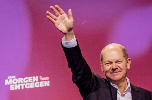 Olaf Scholz soll am Mittwoch zum nächsten Bundeskanzler gewählt werden. Foto: dpa/Frank Rumpenhorst
