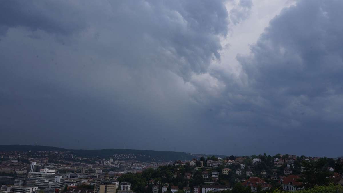 Deutscher Wetterdienst warnt: Schwere Gewitter mit Hagel in Stuttgart möglich