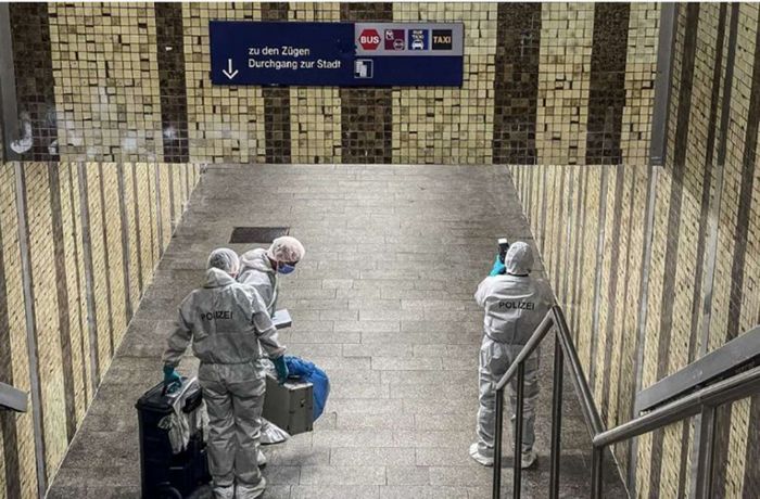 Bahnhof in  Weil der Stadt: Polizei sucht Zeugen nach tödlichem Streit