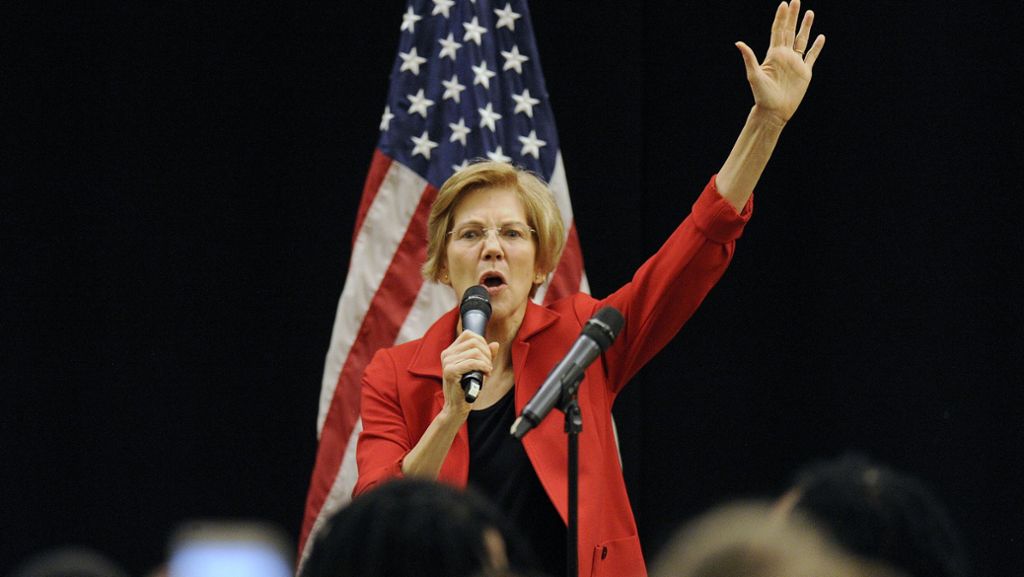 Elizabeth Warren: US-Demokratin will gegen Donald Trump antreten
