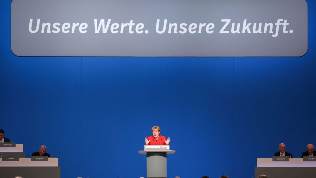 Parteitag: CDU will Deutsch im Grundgesetz haben