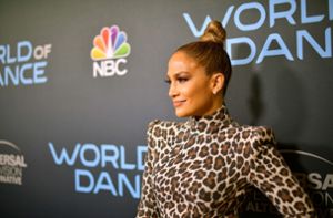 Jennifer Lopez im Leoparden-Look