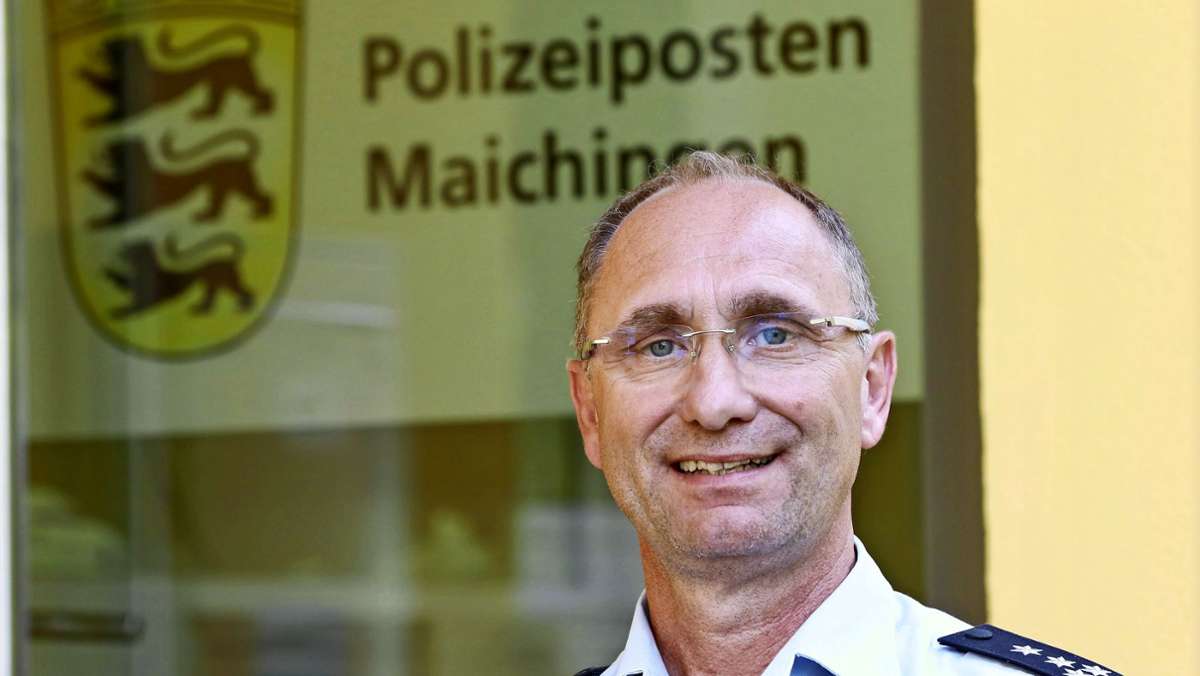 Holger Hertkorn hat seit 34 Jahren seinen Traumberuf: Maichingen hat neuen Polizeichef