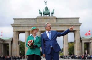 Margrethe II. besichtigt Nofretete und besucht Wowereit