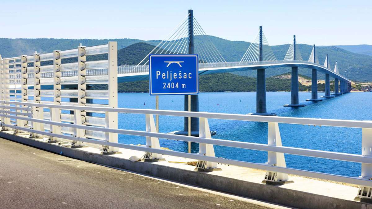 Peljesac-Brücke in Kroatien: Neue Abkürzung über die Adria