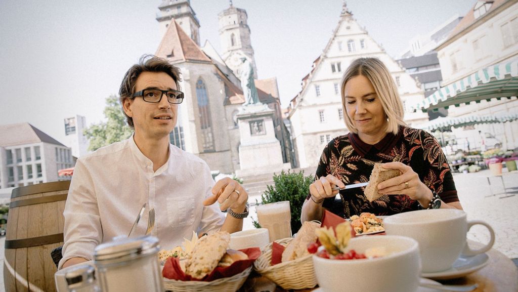 Frühstück mit Christine und Thomas Steimle: Mitten in der Stadt, mitten im Leben