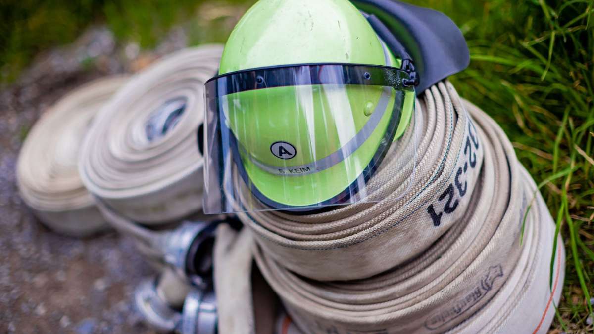 Flammen in Aichtal: Schaltschrank in Brand geraten