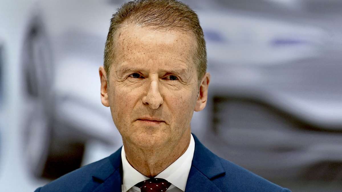 VW-Führungsstreit: Aufsichtsrat spricht Herbert Diess Vertrauen aus