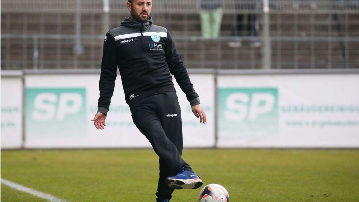 Stuttgarter Kickers gegen FC 08 Villingen: Im Hinspiel begann die Mission von  Mustafa Ünal