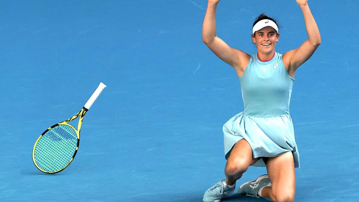 Australian Open in Melbourne: Jennifer Brady lebt ihren  Traum im Tennis