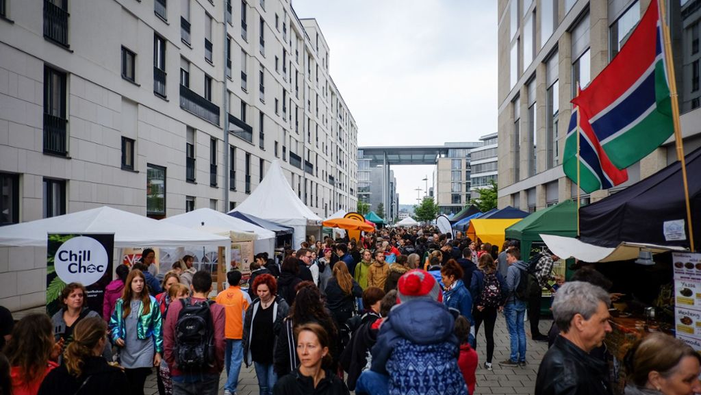 Straßenfest in Stuttgart: Der Standortwechsel hat sich für den Vegan Street Day bewährt