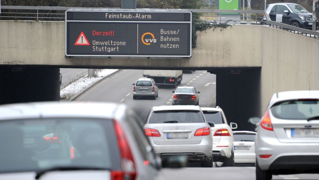 Feinstaub-Debatte in Stuttgart: „Ein Fahrverbot würde nichts bringen“