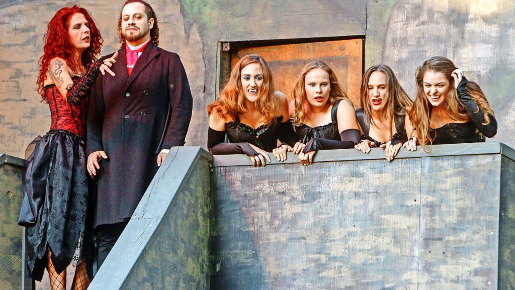 Naturtheater Renningen: Von der Studentin zum Vamp in zwei Stunden