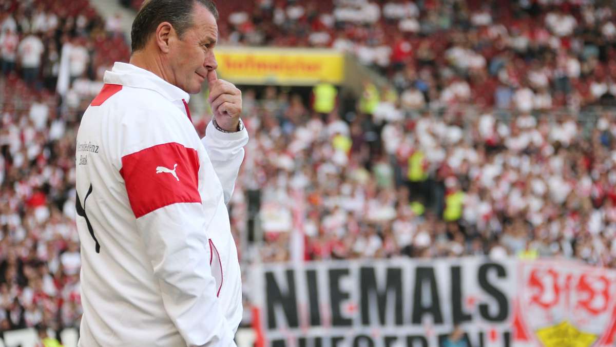 Trainer des VfB Stuttgart: Der VfB und das verflixte zweite Mal